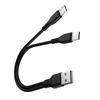 FONKEN Кабель Micro USB-разветвитель 2 в 1, кабель для зарядки типа C, 2 USB-кабеля, кабель для мобильного телефона, кабель Android для Xiaomi Samsung