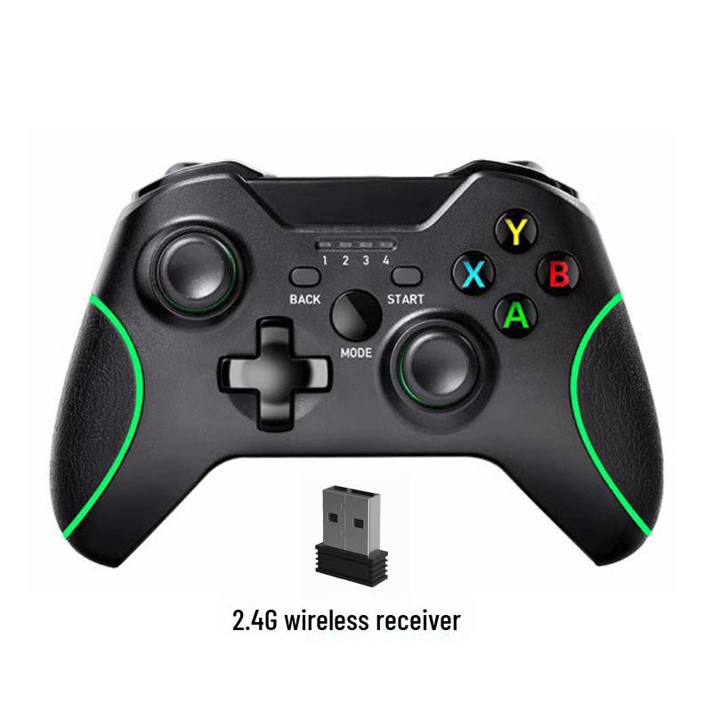 Игровой контроллер с беспроводной вибрацией 2.4G для Smart TV, ПК и Steam