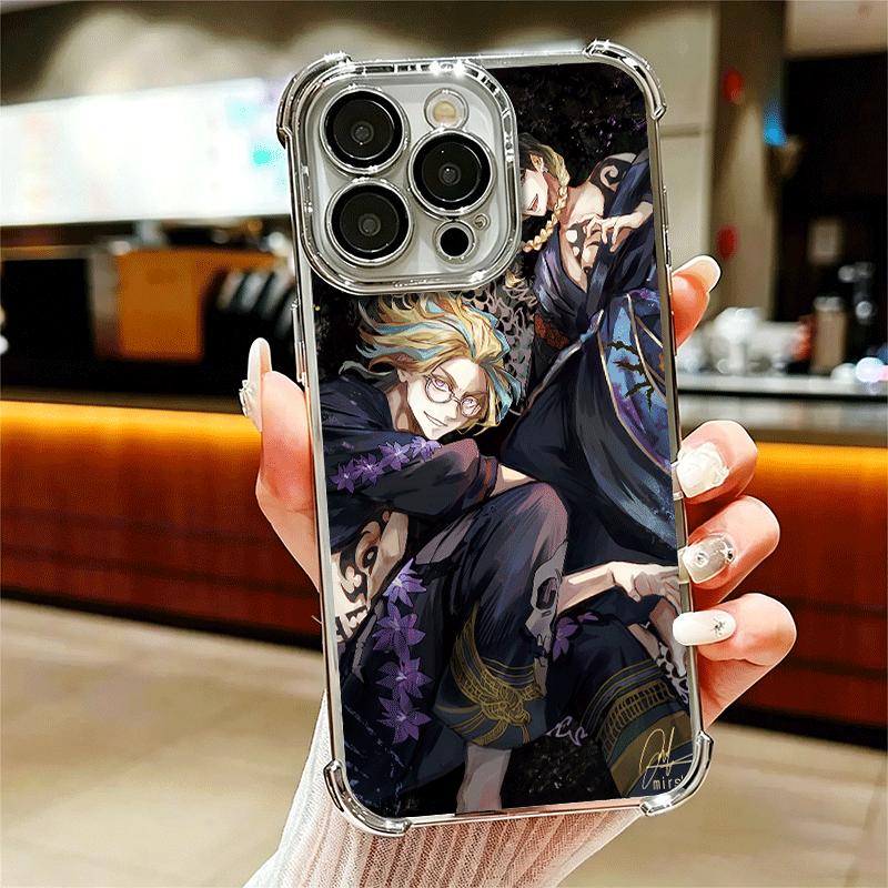 Tokyo Revengers Ран Хайтани Риндэ Мягкий чехол для телефона для iPhone 15 16 17 Air 14 Pro Max 16E Plus 13 12 Mini Покрытие Защита от падения Fund