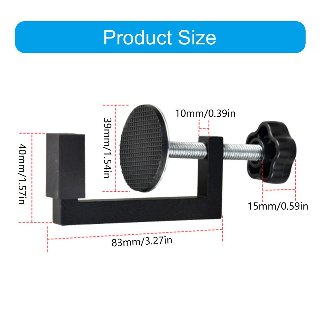 4 шт. Универсальные С-образные зажимы 10-57 мм Перевернутый столярный С-зажим Регулируемый настольный зажим Обычные настольные фиксирующие инструменты