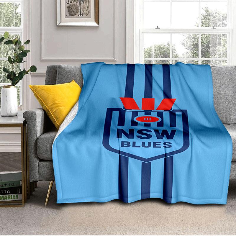 Nk Osijek Crest Design Blanket Suitable for Sofas, Beds, Offices, And Camping - Perfect Gift for Halloween Christmas