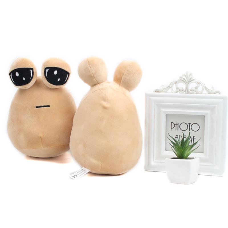 Game My Pet Alien Pou Плюшевая игрушка Furdiburb Emotion Alien Plushie Мягкая кукла Pou 22 см