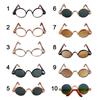 Accessories Mini Plush Doll Glasses Clothes Plush Doll Eyeglasses Cute Round Frame For 10cm Dolls