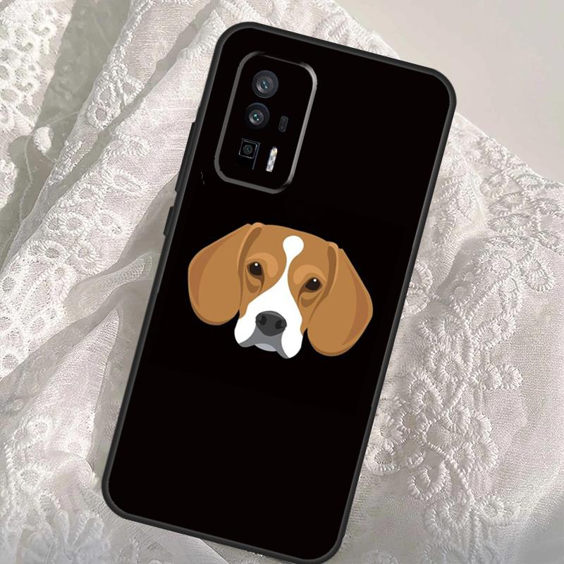 Чехол для щенка бигля для Xiaomi 14T 11T 12T 13T Pro 13 14 Ultra POCO X6 Pro M6 X3 X5 M5s F3 F5 F6