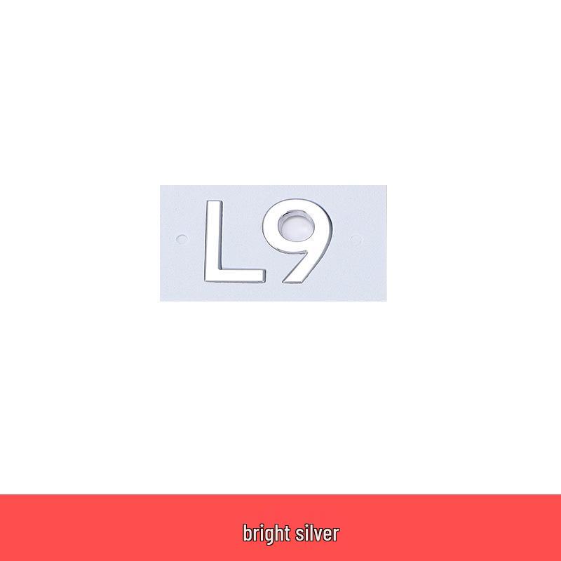 Идеальная наклейка-буквы на заднюю дверь и капот для модификации L9-L6 Черный