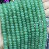 5*8mm Natural Stone Morganite Angelite Aquamarines Rondelle Round  Spacer Beads For Jewelry Making DIY Bracelet Accessories