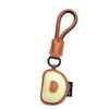 PU Leather 26 Letter Keychain Sweet Lucky Letter Pendant Fashion Alphabet Key Holder  Boy