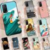 Чехол для Xiaomi 14 Ultra 15 13 11T 12T 13T 14T Pro POCO X7 Pro X3 X5 X6 M6 F5 F6 Pro с рисунком Сабборд Серфинг Девушка на серфе