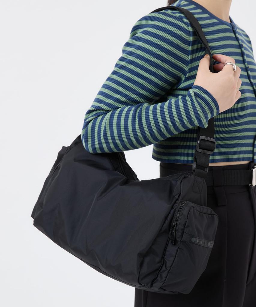 Официальная сумка через плечо CARGO SHOULDER Черная JP [LeSportsac] BAG/1024/Переработанная