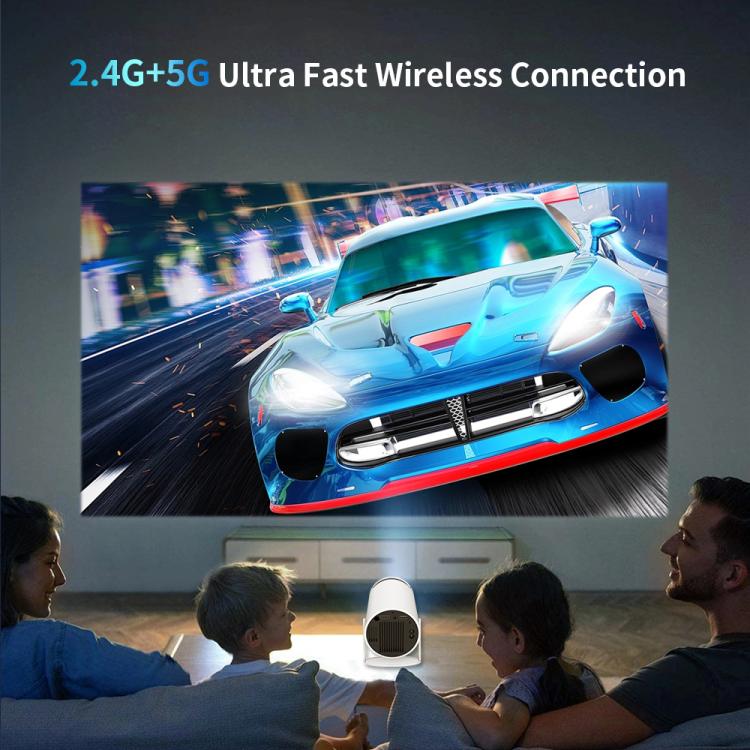 Игровой проектор Android 11 с беспроводным игровым контроллером 720P Домашний кинотеатр