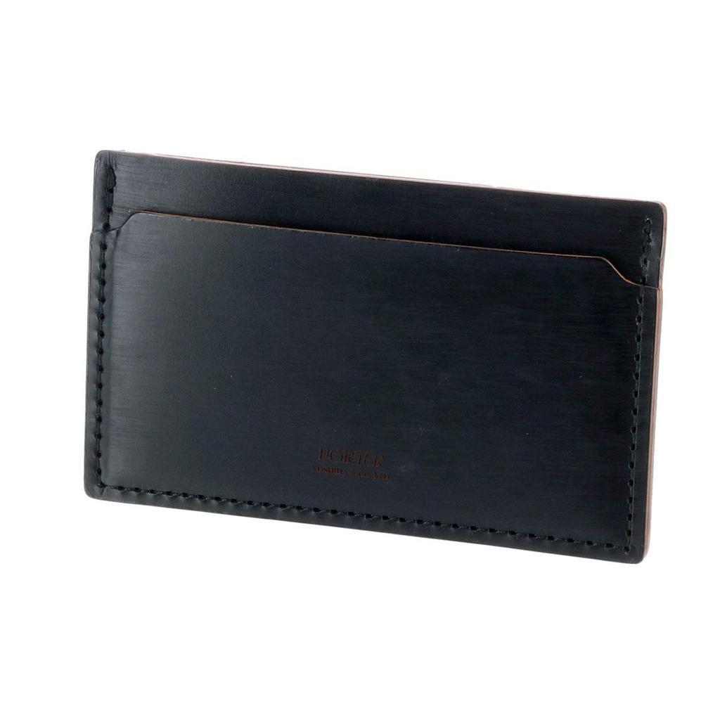 Card Case Film Pass Case Black [Porter] Men's