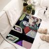 M-MF DOOM Kitchen Mat Cheaper Anti-slip Modern Living Room Balcony Printed Modern Home Decor