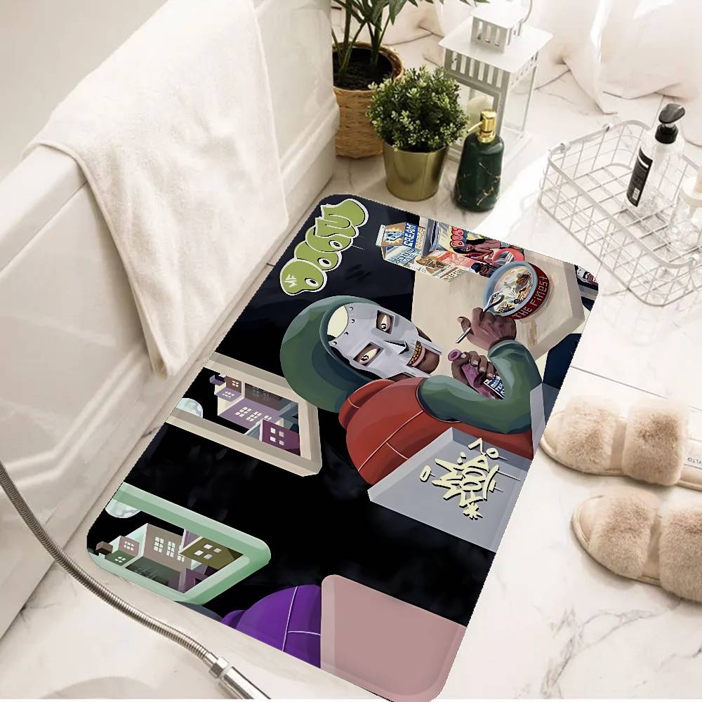 M-MF DOOM Kitchen Mat Cheaper Anti-slip Modern Living Room Balcony Printed Modern Home Decor