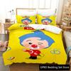 3D Print Plim Cartoon Plim 3D Bedding Set Duvet Cover Pillowcases Single Twin Full Queen King Size Home Decor Quilt Boys Gift