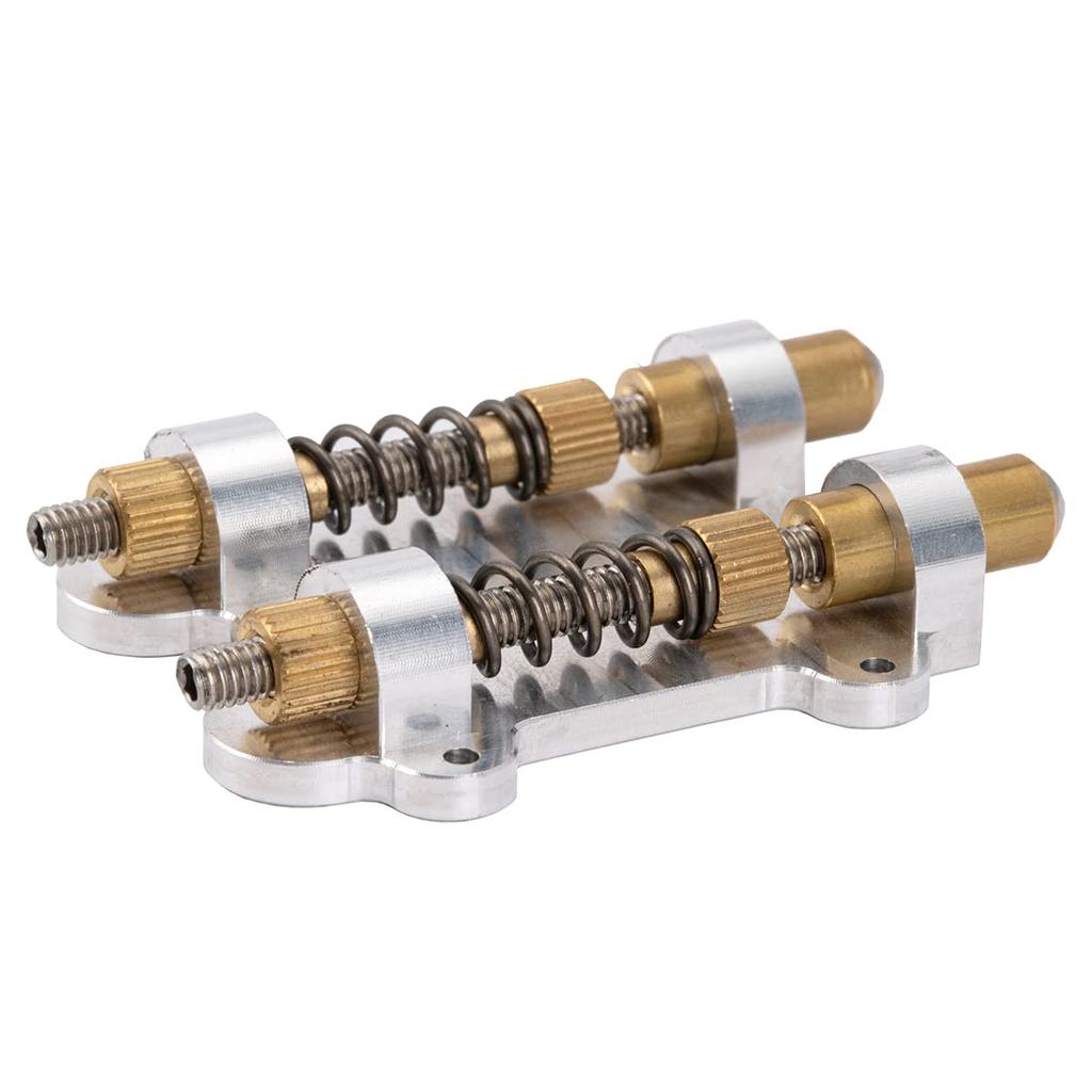 Musiclily Pro Brass Tremolo Stabilizer with 2 Locking Arm Adjusters for Floyd Rose and Other Floating Tremolos, Electric Guitars