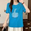 Navava Women Lovely Duck PrinTing ShorT Sleeve T shirT nT2313