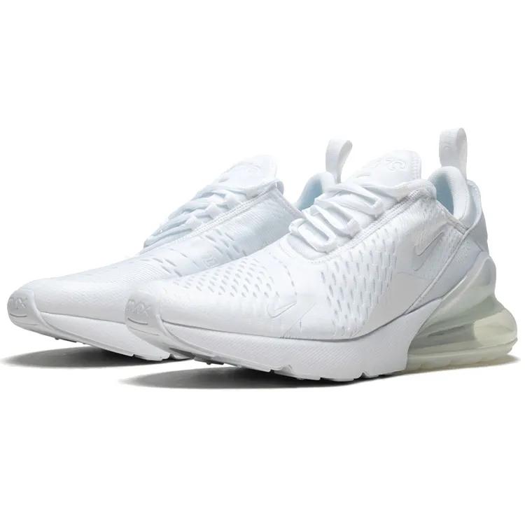 Nike Air Max 270 'Triple White' (Unisex) White / White-White Running Shoes AH8050 101