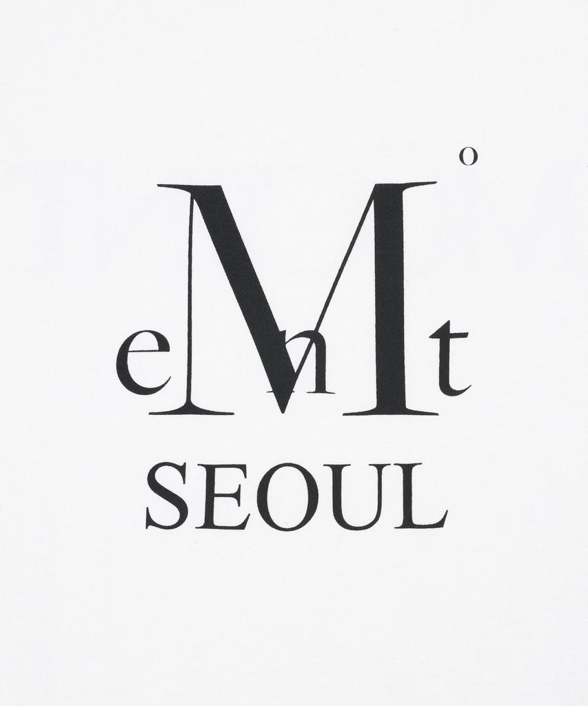 MUCENT Seoul Signature Logo Short Sleeve T-Shirt Unisex (2 Colors)