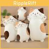 Cat Toy Plush Long Pillow Stuffed Animal Doll Cartoon Decoration Gifts Kids