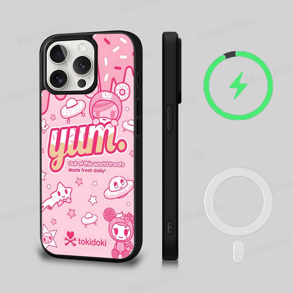 H-Hazbin Hotel Ангел Для Magsafe Магнитный Беспроводной Для IPhone 16 15 14 13 12 11 17 Pro Max Plus Чехол для Телефона