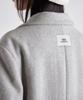 Londonda Oversized Fit Pendant Single Wool Jacket, Moon Gray