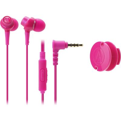 Наушники-вкладыши Audio Technica Audio Technica Dip Canal для смартфона, розовые, Ath Ckl203is Pk