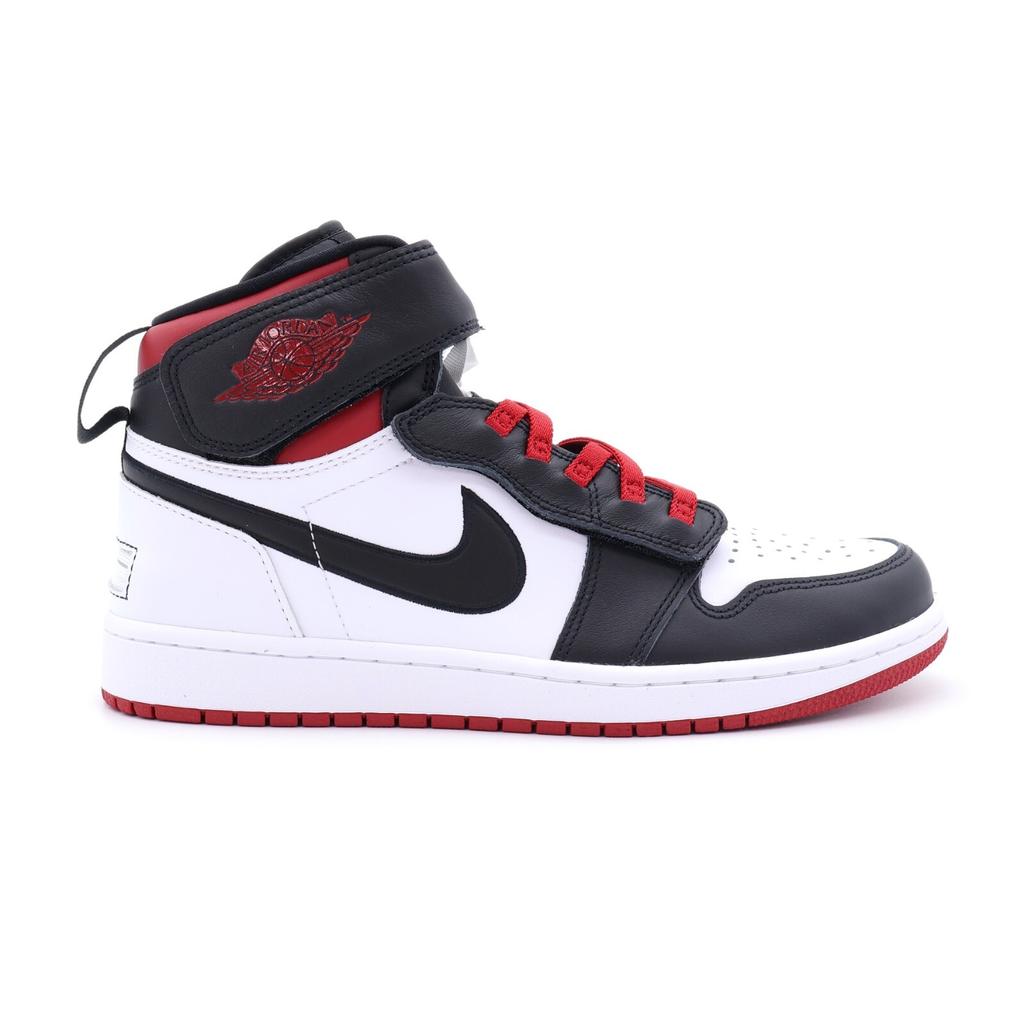 CQ3835-106 Nike Air Jordan 1 High FlyEase Белый Gym Red Черный (Мужской)