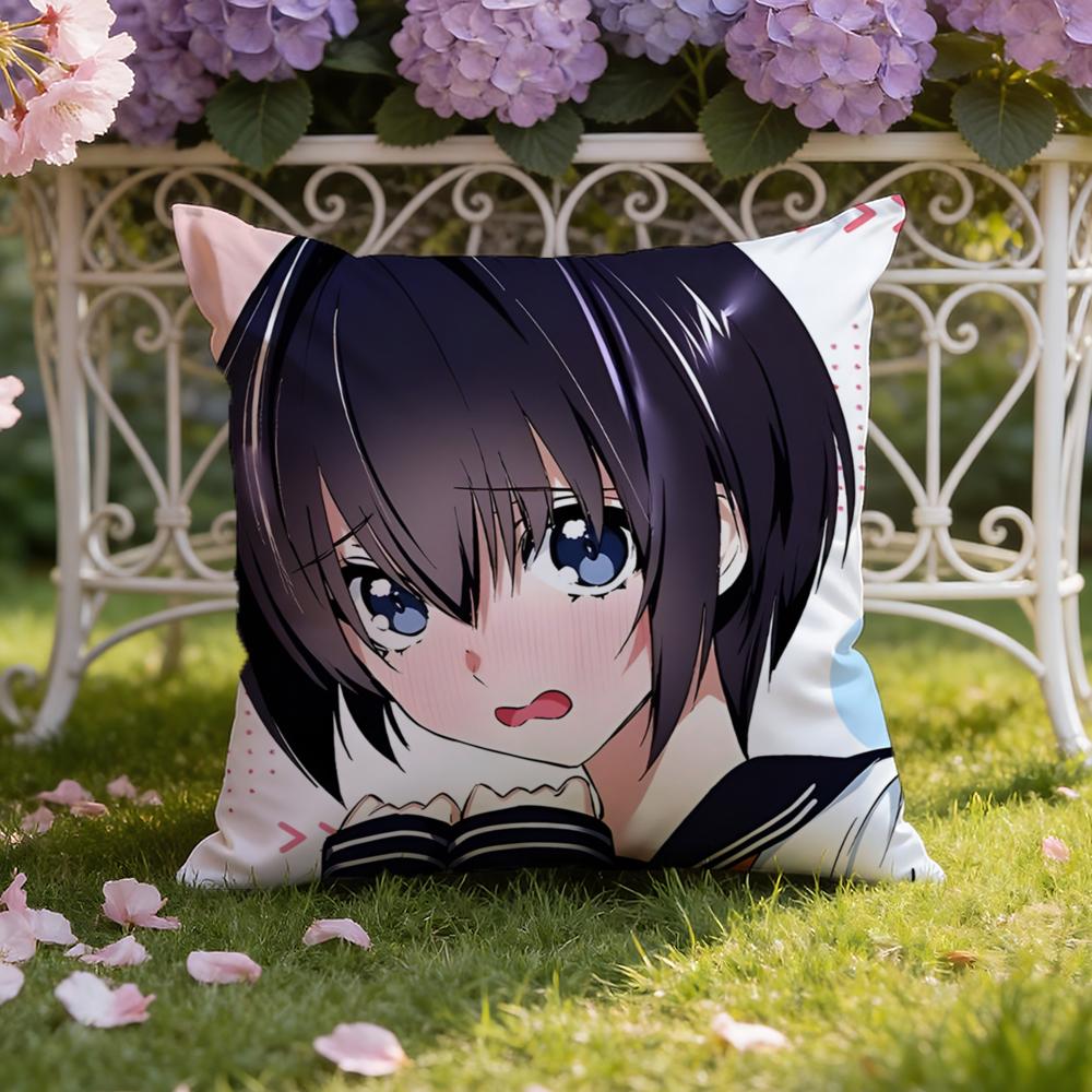 2.5-мерная соблазнительная аниме наволочка для подушки, домашняя и автомобильная, для двойного использования: Двусторонняя конструкция для максимального комфорта