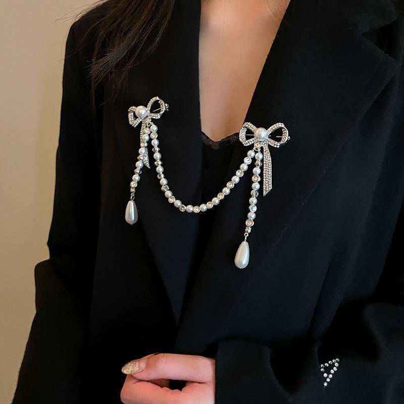 Средневековая винтажная брошь с бриллиантовой буквой - ретро-роскошные украшения для женщин высокого класса