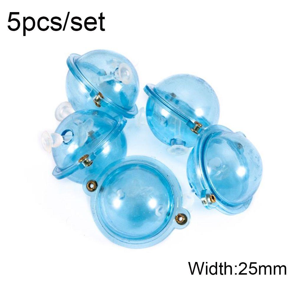 5 шт./компл. Новые сине-красные пластиковые поплавки-пузыри, рыболовные поплавки-шарики, морская рыбалка, водяной шар