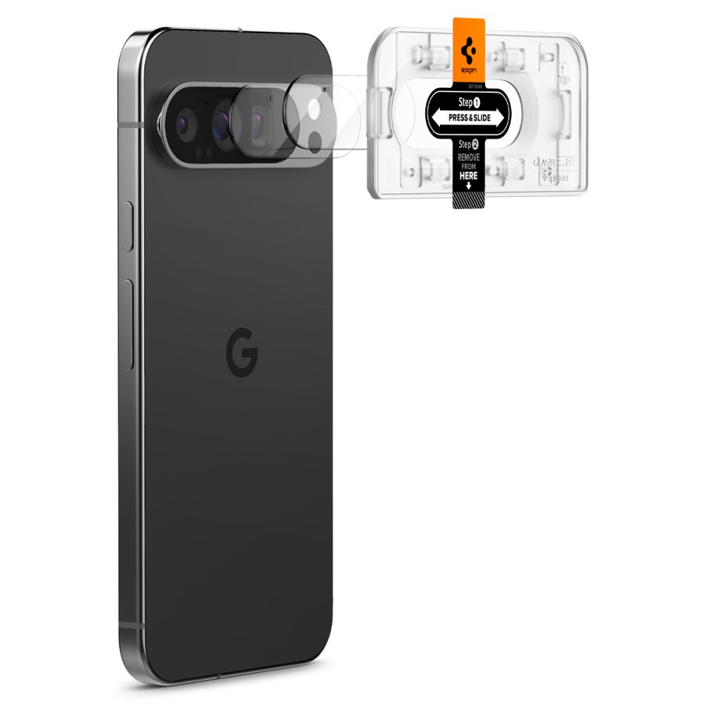 Osłona Aparatu Spigen Optik.tr Ez Fit Camera Protector 2-Pack Google Pixel 9 Pro Crystal Clear