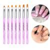 Инструмент УФ-гель для наращивания УФ-геля Кисть для дизайна ногтей Ручка для точек на ногтях Ручка для подводки ногтей Ручка для рисования ногтей