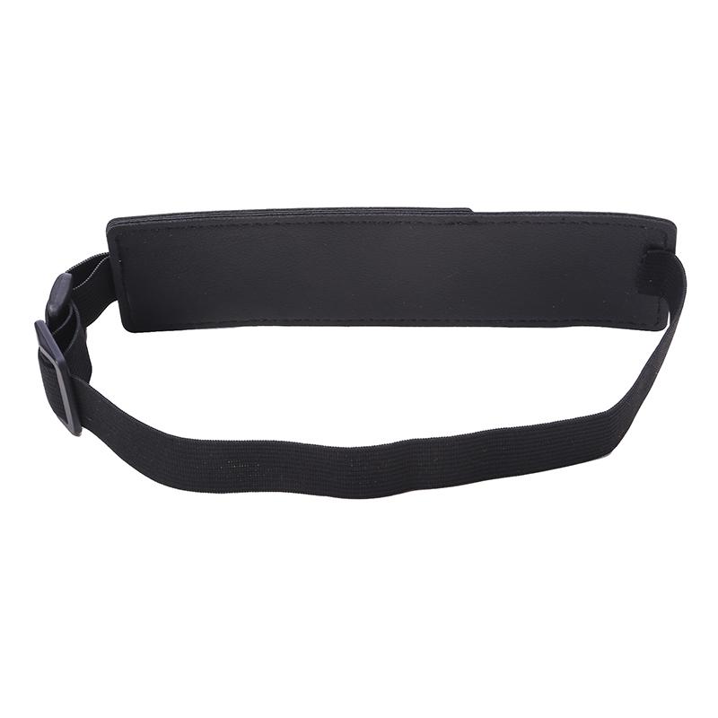 Регулируемый держатель для ручки на резинке, однотонный чехол для ручки из искусственной кожи, студенческий блокнот, страница книги, зажим для ручки