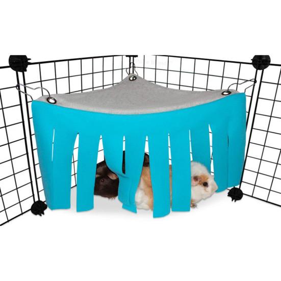 Гамак с белкой. Изысканное убежище для домашних животных. Мягкая текстура. Укрытие для мелких животных, хомяка. Укрытие с кисточками.