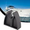 Boat Pole Light Storage Clips Black Pole Light Storage Clamp Clamp For Hook Deck Dock Wall Flashlight Yacht Ship Organization