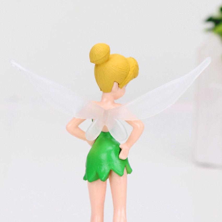 Очаровательный набор из 7 фигурок феи Динь-Динь Tinkerbell Для детей С подставками