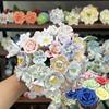Ручная керамическая фарфоровая ваза с пионами - Изысканное цветочное декоративное украшение для дома