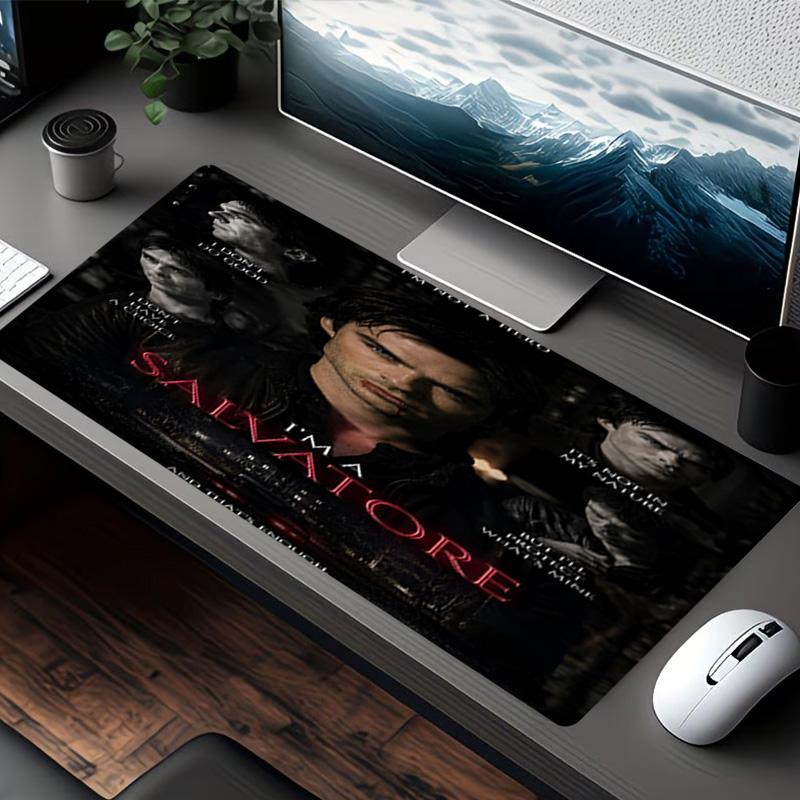 Damon Salvatore Print Mouse Pad, for Keyboard Pad Laptop PC Mat for Office Home Use, Desk Decor, Perfect Birthday Gift for Gamers