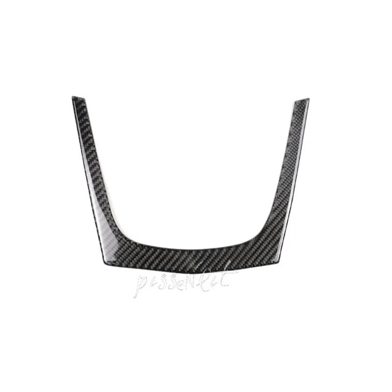 Углеродное волокно для ремонта салона автомобиля, декоративная рамка центрального управления, панель переключения передач, декоративная наклейка для Cadillac XT5 2016-2017 Styling