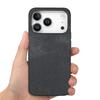 Чехол для iPhone 17 Pro Max, противоударный, тонкий, из ретро-кожи, задняя крышка для телефона