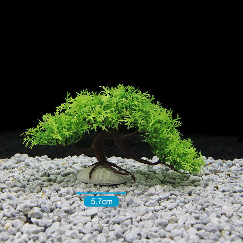 Украшения для аквариума, имитация сосны, искусственные деревья, растения, украшения