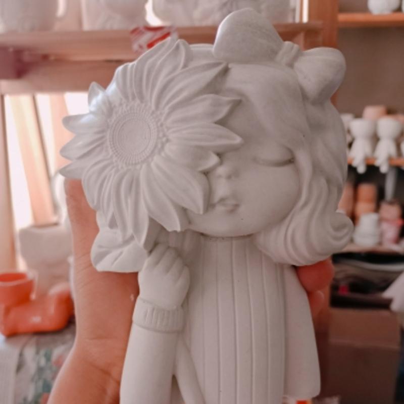 Силиконовая форма для цветов, бетонная галочка, силиконовая форма, форма для подсвечника, форма для сочного горшка, цементная гипсовая форма