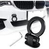 TOMALL Tow Hook Kit Black Car Decorations Sticker Car Decor Bumper for Auto Exterior Accessories (ONLY Decoration)