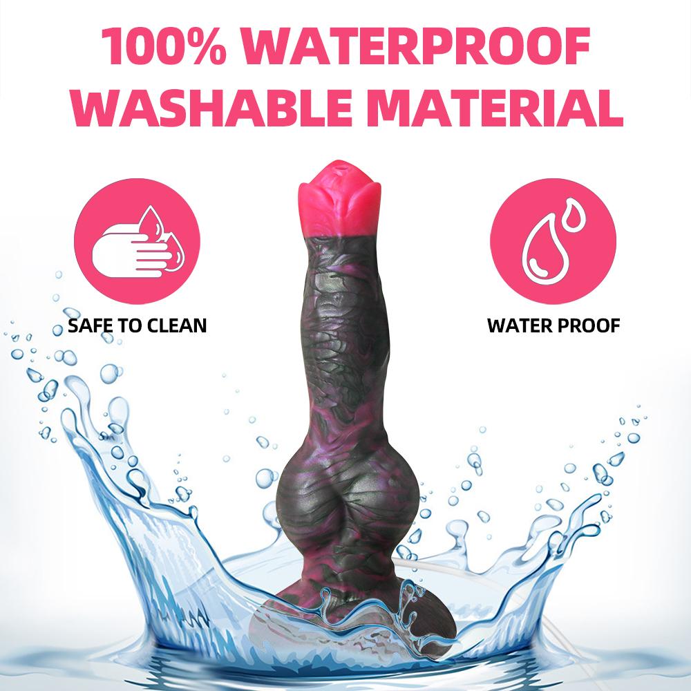 Большой собачий узел эякуляция дилдо с присоской спрей жидкость функция секс-игрушки для женщин/мужчин/пар фиолетовый силиконовый сквирт пенис