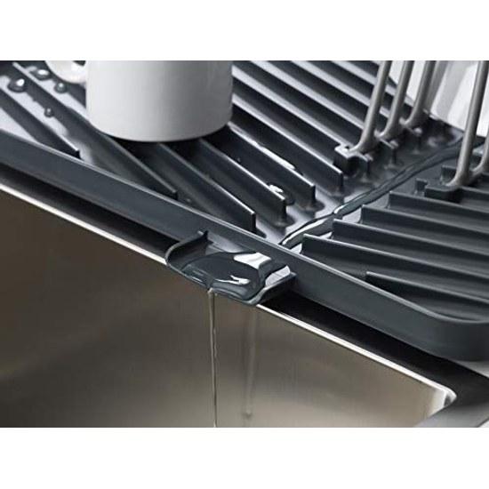 Joseph Resin Draining Board Flip-Up Gray 85139