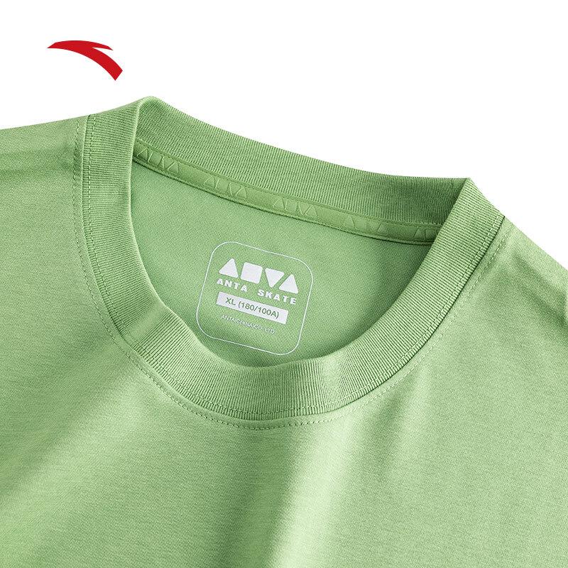 Anta Хлопковая футболка с коротким рукавом для пары