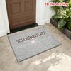Modern Schuhparkplatz Printed Door Mat Welcome Doormat Home Entrance Floor Rug Kitchen Toilet Carpet Anti-Slip Floor Foot Pad