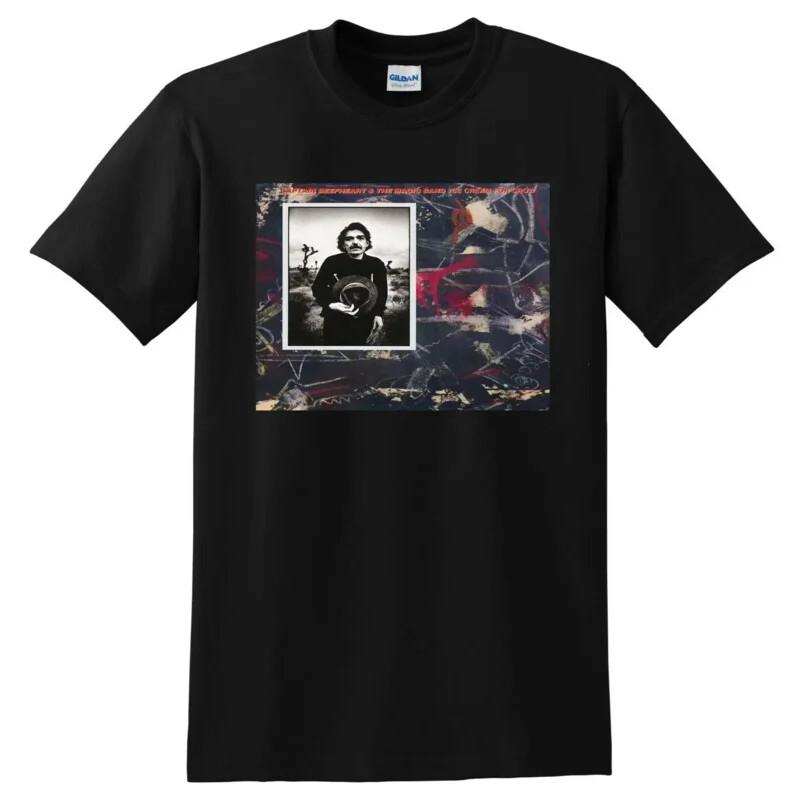 РАСПРОДАЖА Футболка CAPTAIN BEEFHEART AND HIS MAGIC BAND мороженое для вороны Унисекс Футболка