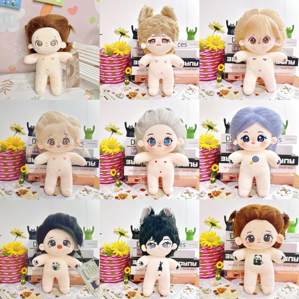 Очаровательная 20-сантиметровая хлопковая кукла, плюшевая игрушка из мягкой коротковорсовой ткани для детей