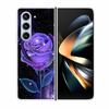 Чехол для Samsung Z Fold 5 Милый Модный Жесткий Прозрачный Чехол для Телефона для Samsung Galaxy Z Fold5 5G ZFold5 Защитный Чехол Capa Мультяшный